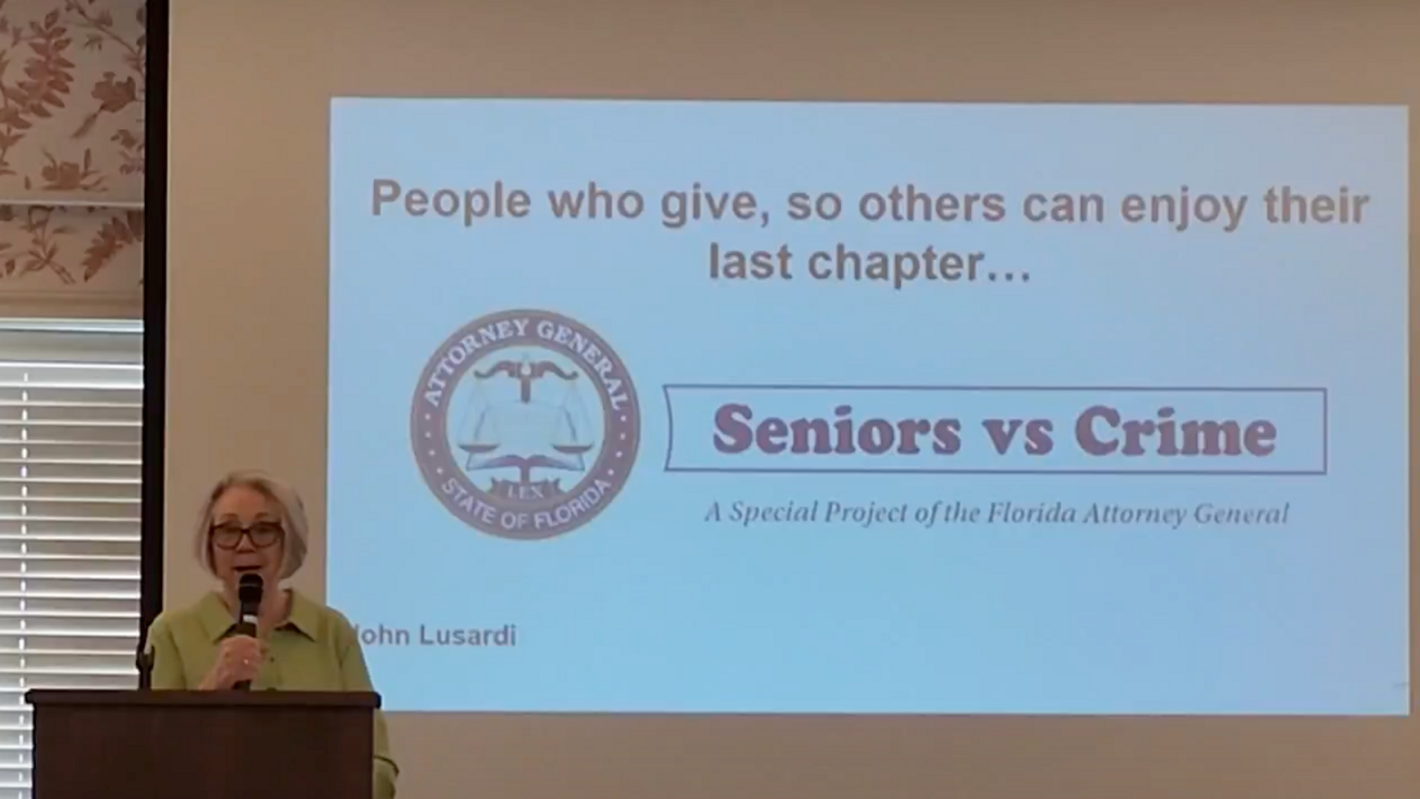 September 27 General Meeting